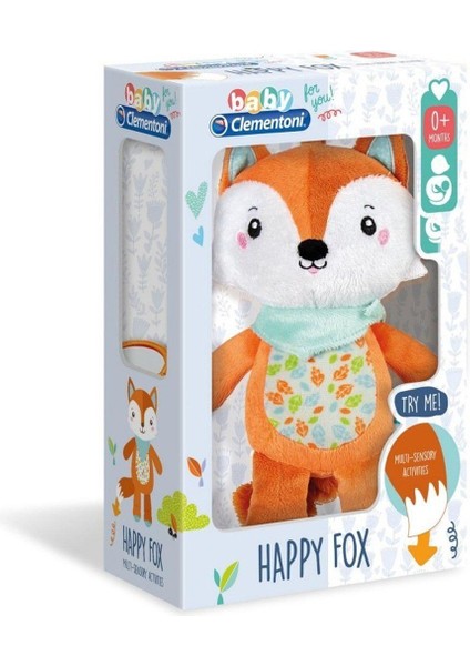 17271 Baby Clementoni Aktiviteli Peluş Tilki / +0 Ay