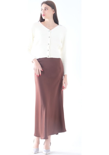 Kahve Bel Lastikli Saten Etek 3979463.05 fiyatları