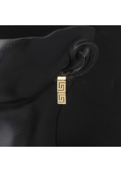Versace 14 Ayar Taşsız Altın Düğün Takı Seti