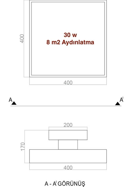 voxlamp lighting solutions LED Avize Plafonyer Scaro 40CM