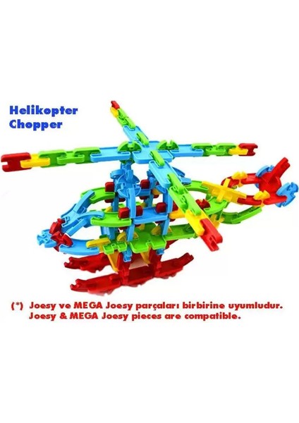 Akçiçek Oyuncak 1546 Joesy Eğitici Blok Oyunu 250 Parça -Akçiçek