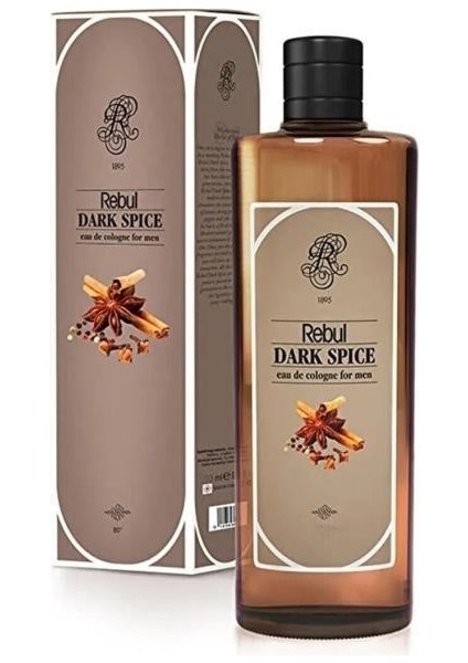 Rebul dark Spice Kolonya Cam Şişe 250 Ml