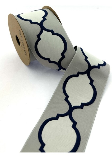 Jakarlı Dokuma Geniş Perde Bordür / Aksesuar (7 Cm. Genişlik - 3,5 Mt. Uzunluk)