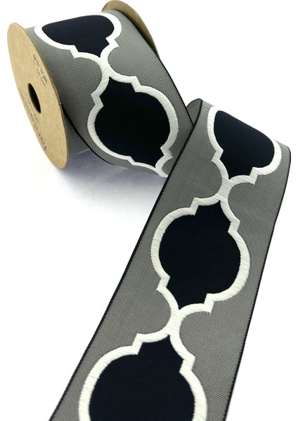 Jakarlı Dokuma Geniş Perde Bordür / Aksesuar (7 Cm. Genişlik - 3,5 Mt. Uzunluk)