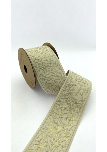 Mermer Desenli Dokuma Geniş Perde Bordür / Aksesuar (7 Cm. Genişlik - 3,5 Mt. Uzunluk)