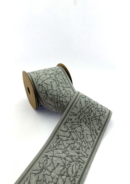 Mermer Desenli Dokuma Geniş Perde Bordür / Aksesuar (10 Cm. Genişlik - 3,5 Mt. Uzunluk)