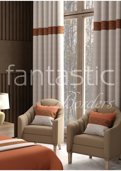 Dokuma Geniş Perde Bordür / Aksesuar (10 Cm. Genişlik - 3,5 Mt. Uzunluk) fiyatları