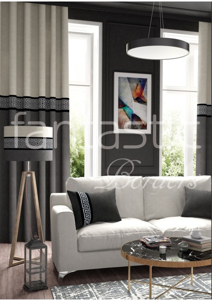 Labirent Desen Dokuma Geniş Perde Bordür / Aksesuar (10 Cm. Genişlik - 3,5 Mt. Uzunluk) fiyatları