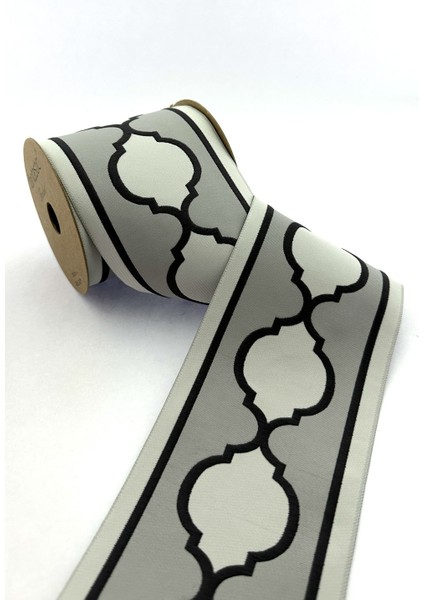 Jakarlı Dokuma Geniş Perde Bordür / Aksesuar (10 Cm. Genişlik - 3,5 Mt. Uzunluk)