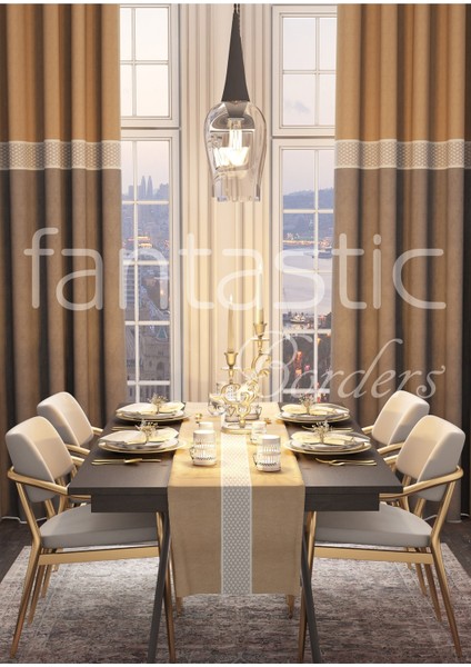 Hasır Desenli Dokuma Geniş Perde Bordür / Aksesuar (10 Cm. Genişlik - 3,5 Mt. Uzunluk) fiyatları