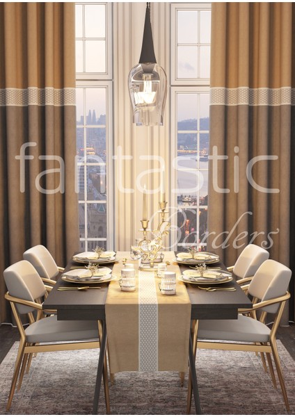 Hasır Desenli Dokuma Geniş Perde Bordür / Aksesuar (10 Cm. Genişlik - 3,5 Mt. Uzunluk) fiyatları