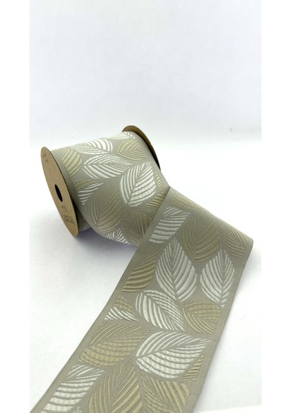 Çiçek Desenli Çok Renkli Dokuma Geniş Perde Bordür / Aksesuar (10 Cm. Genişlik - 3,5 Mt. Uzunluk)