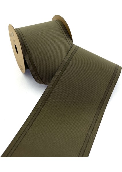 Düz Renk Kenar Kabartmalı Dokuma Geniş Perde Bordür / Aksesuar (10 Cm. Genişlik - 3,5 Mt. Uzunluk)