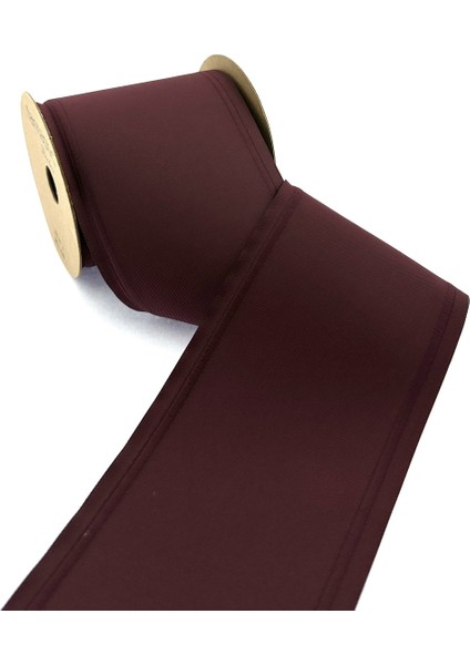 Düz Renk Kenar Kabartmalı Dokuma Geniş Perde Bordür / Aksesuar 10 Cm. Genişlik - 3,5 Mt. Uzunluk