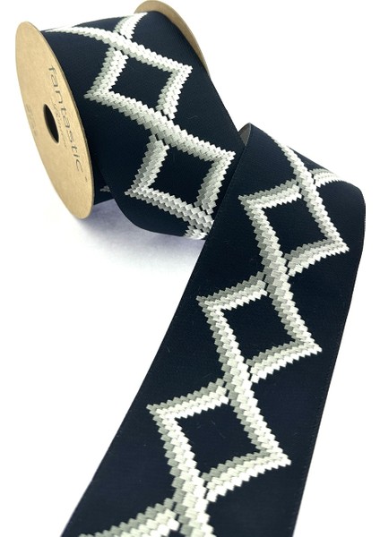 Çok Renkli Dokuma Geniş Perde Bordür / Aksesuar (7 Cm. Genişlik - 3,5 Mt. Uzunluk)