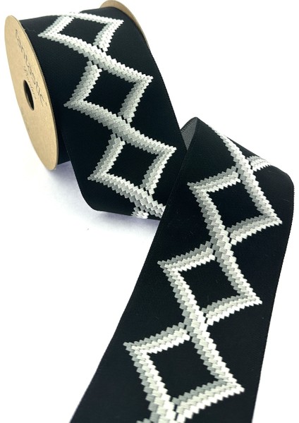 Çok Renkli Dokuma Geniş Perde Bordür / Aksesuar (7 Cm. Genişlik - 3,5 Mt. Uzunluk)