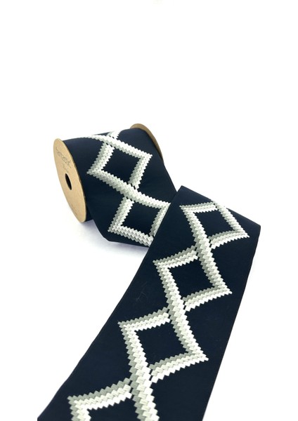 Çok Renkli Dokuma Geniş Perde Bordür / Aksesuar (10 Cm. Genişlik - 3,5 Mt. Uzunluk)