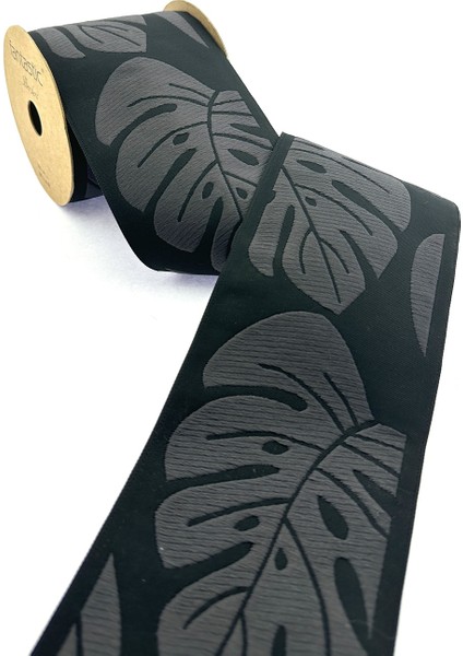 Yaprak Desenli Dokuma Bordür (10 Cm. Genişlik - 3,5 Mt. Uzunluk)