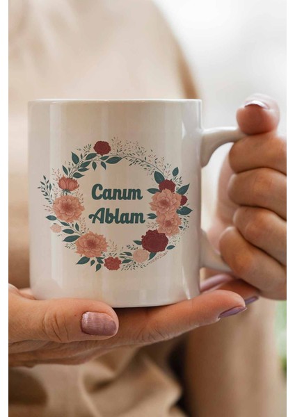 Canım Ablam Abla Doğum Günü Hediye Baskılı Kupa Bardak