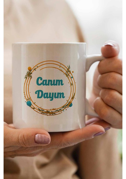 Canım Dayım Doğum Günü Hediye Baskılı Kupa Bardak