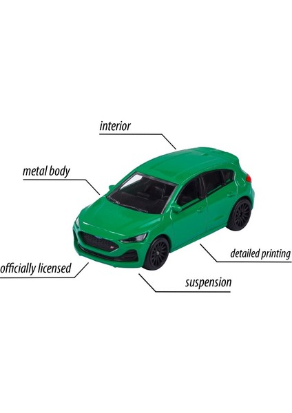Street Arabalar Ford Focus St Green