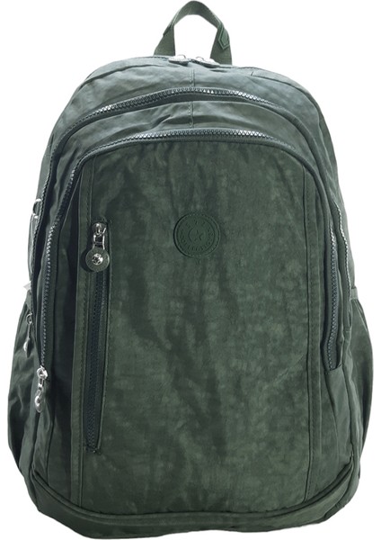 Klinkır Bayan Sırt Çantası Büyük Boy Yağmur Geçirmez Hafif Kumaş Çok Cepli Kadın Okul Sırt Çantası 45 cm fiyatları