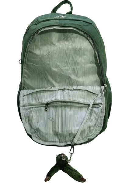 Klinkır Bayan Sırt Çantası Büyük Boy Yağmur Geçirmez Hafif Kumaş Çok Cepli Kadın Okul Sırt Çantası 45 cm fırsatları