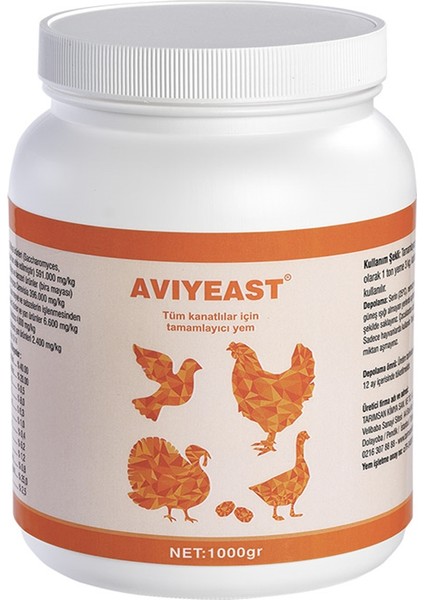 Avıyeast 80 gr (Tüm Kanatlılar Içinn