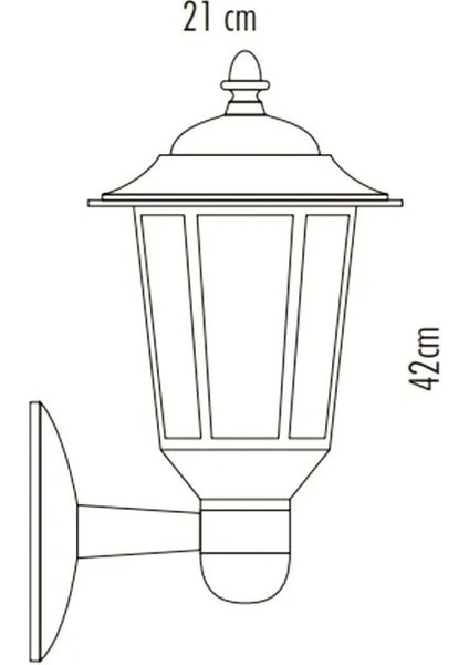 CT-7110 Parma Bahçe Armatürü