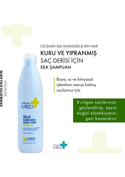 Silk Damaged And Dry Hair Shampoo Yıpranmış ve Kuru Saç Şampuanı 300 ml modelleri