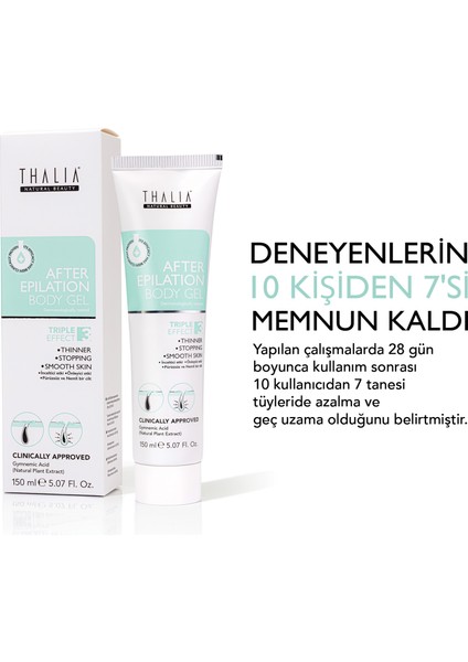 Tüy Azaltıcı Jel Krem 150 ml