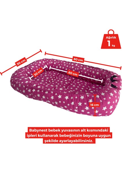 Babynest, Yenidoğan Bebek Yuvası, Anne Baba Yanı Yatağı - Taşınabilir Bebek Yatağı