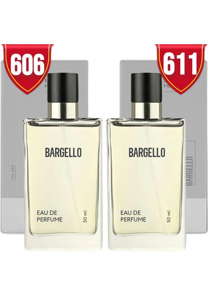 606 Erkek Parfüm Woody 50 ml + 611 Erkek Parfüm Woody 50 ml EDP