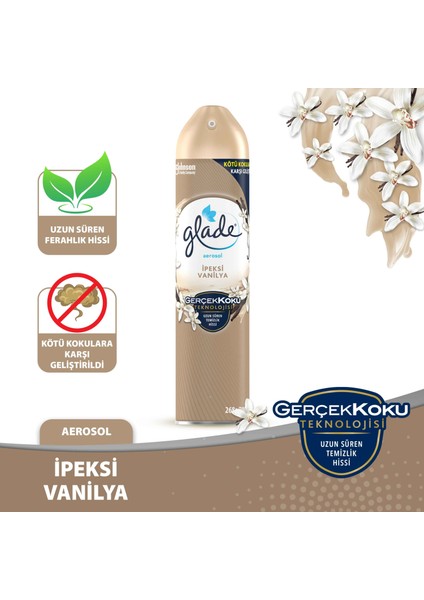 Aerosol Ipeksi Vanilya 300 ml