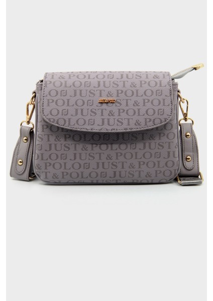 Yeni Sezon Kolon Askılı 4 Bölmeli Gri Kadın Omuz Çantası 25X15CM PBU2174 fiyatları