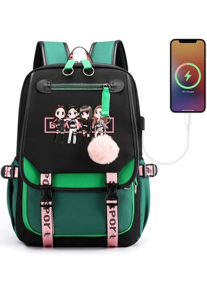 Kpop Blackpink Temalı Lise Çantası (Yurt Dışından)