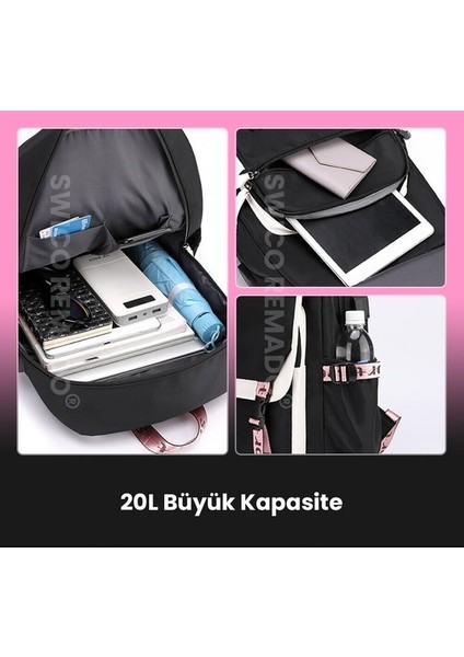 Kpop Blackpink Temalı Lise Çantası (Yurt Dışından) modelleri