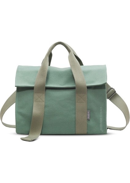 Kadınlar Için Büyük Kapasiteli Kanvas Omuz Çantası Tote Çanta (Yurt Dışından)