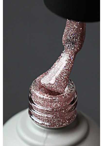 Disko Kalıcı Oje D005 Nude Pembe 10 ml, Reflective Flash Gel Polish