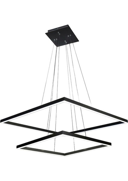 Sarkıt LED Avize Sumatra 60X60 cm