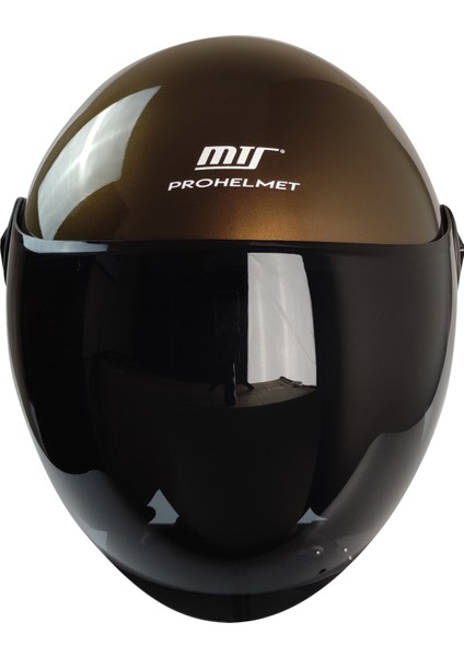 FX-101 Açık Kask (Parlak Kahverengi)