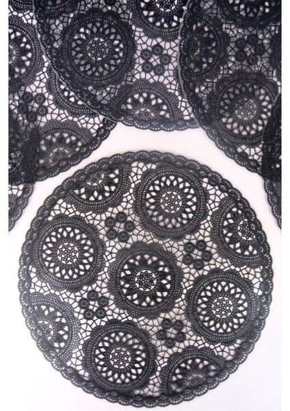 6’lı Amerikan Servisi Supla Yuvarlak Siyah – ACR-001 C320.33