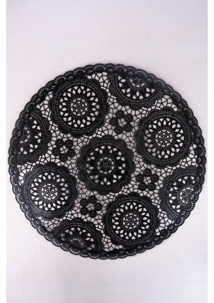 6’lı Amerikan Servisi Supla Yuvarlak Siyah – ACR-001 C320.33 modelleri