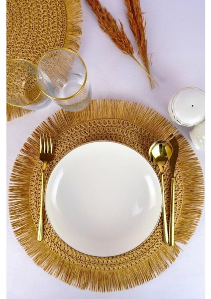 6’lı Amerikan Servisi Supla Yuvarlak Kahverengi – ACR-012 C320.33 fiyatları