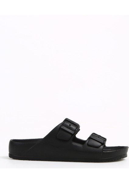 Siyah Erkek Plaj Terliği TOMAS