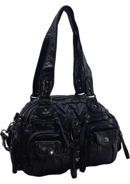 Y.s.deri Kadın Omuz Çantası Vegan Deri Çok Cepli Çapraz Askılı Bayan Çantası 30 cm fiyatları