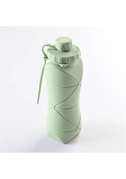Katlanır Silikon Su Şişesi Spor Su Şişesi Outdoor Matara Suluk 600 ml Yurt Dışından modelleri