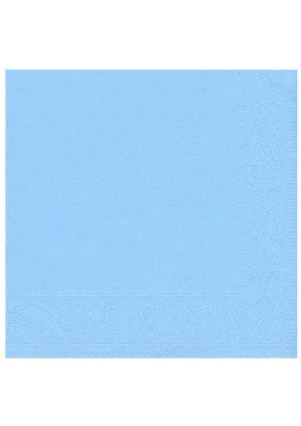 TPL1603 Açık Mavi Peçete, 33X33 cm 16 Adet