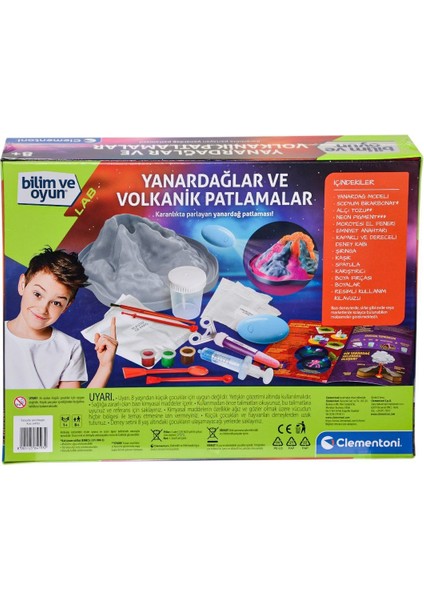 64193 Yanardağlar ve Volkanik Patlamalar - Bilim ve Oyun +8 Yaş indirimleri