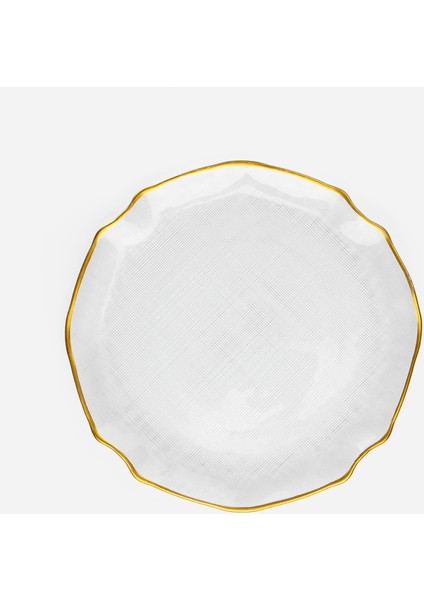 Oxford - 21 cm Tatlı Tabağı - Gold Yaldızlı fiyatları